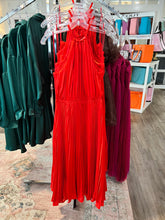 Load image into Gallery viewer, Lady Red Pleated Dress
