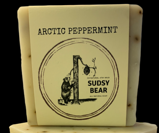 Sudsy Bear Arctic Peppermint Soap