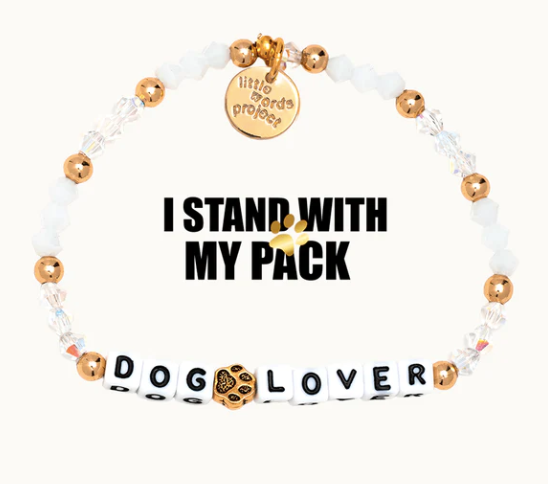Little Words Project Dog Lovers Bracelet
